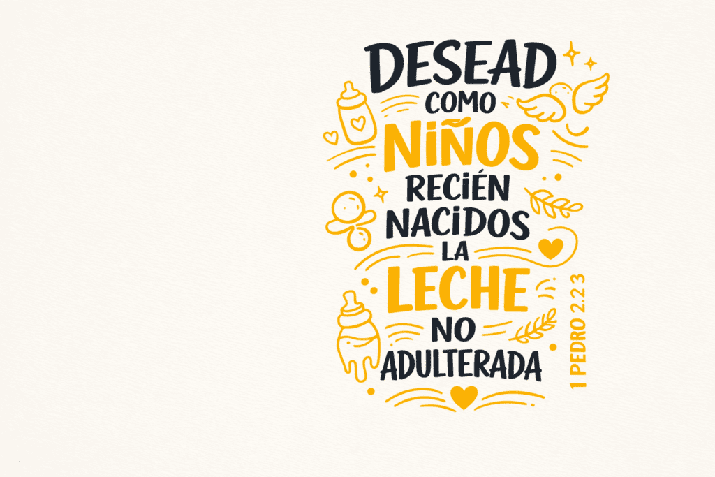 Desead recİÉn nacidos adulterada 1 PEDRO 2.23
