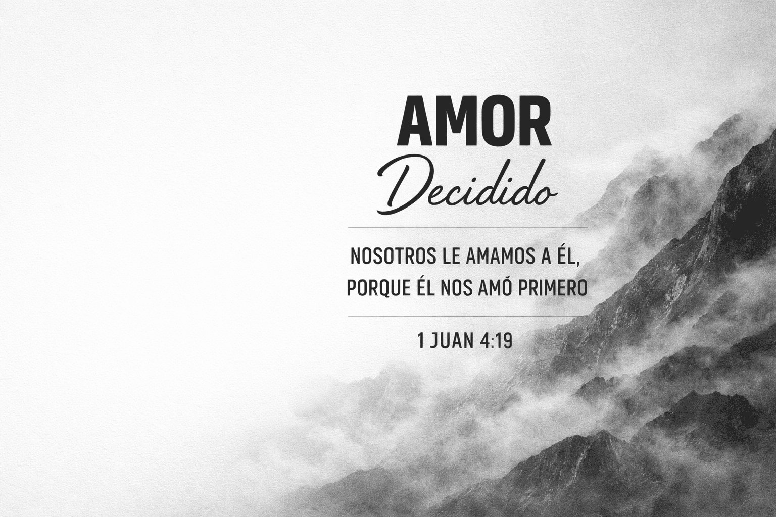 AMOR POR EL CUAL SOMOS AMADOS EN 1 JUAN 4:19