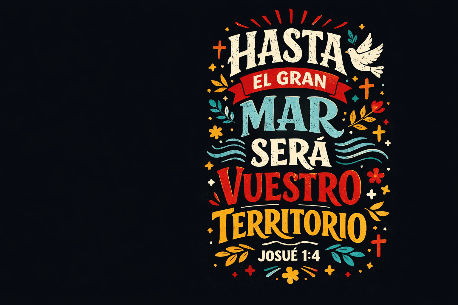 Los límites de Dios  en Josué 1:4