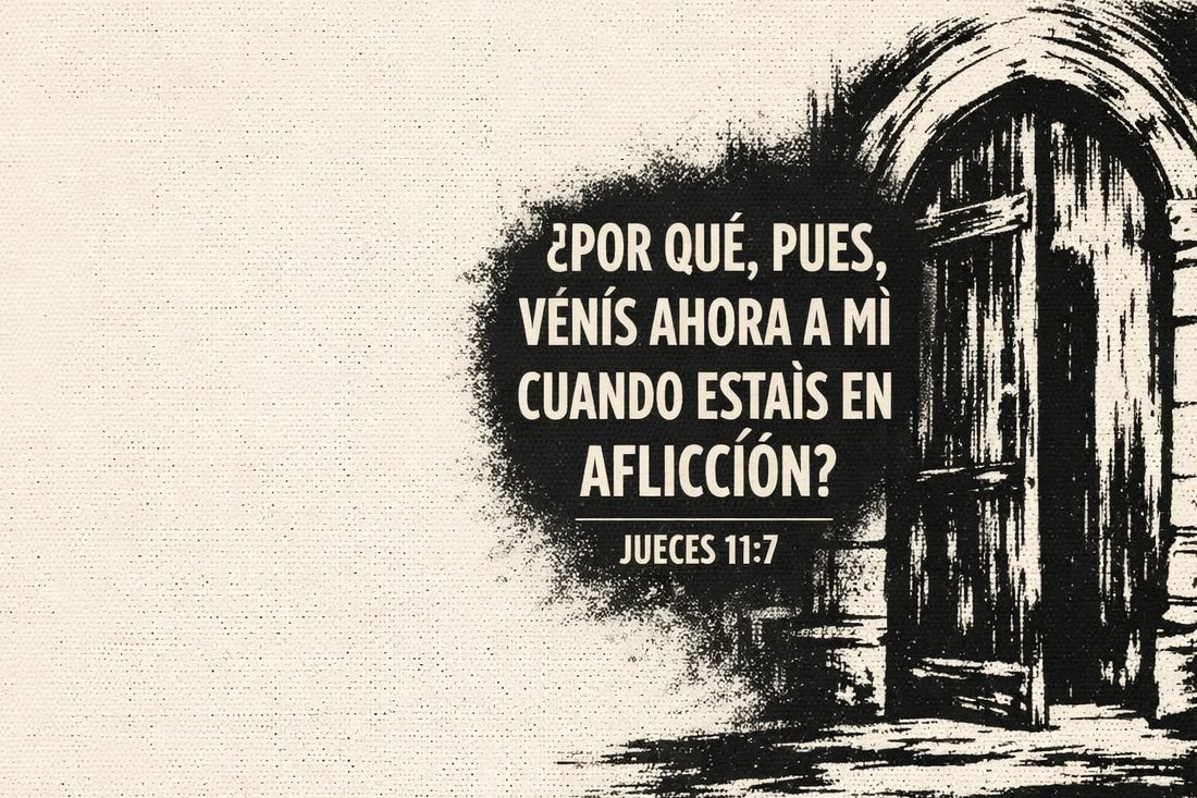 Confiar en Dios cuando otros te rechazan en Jueces 11:7