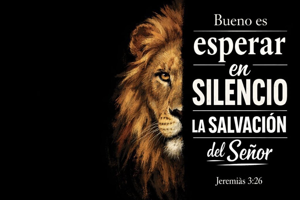 Bueno es esperar en Silencio la salvación del Señor