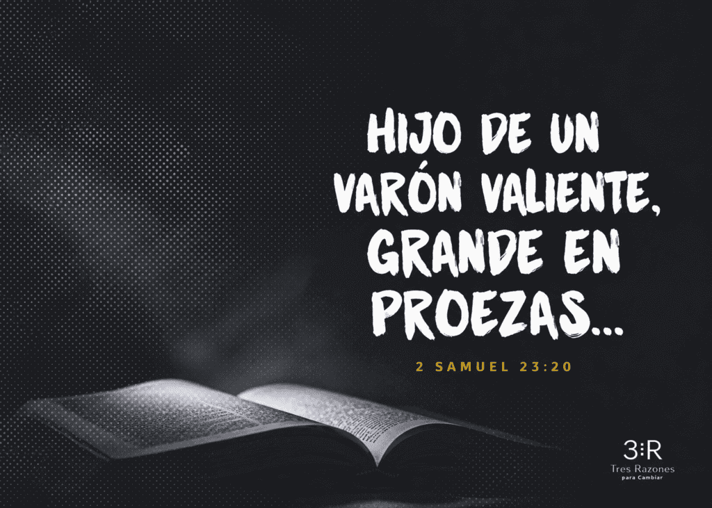 Hijo de un varón valiente, grande en 2 SAMUEL 23:20