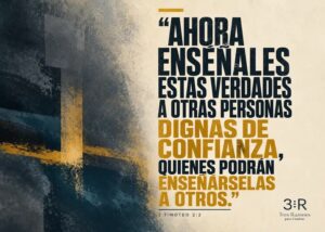 Imagen destacada del devocional «Lo que Cristo te ha confiado no debes cambiarlo», con referencia a 2 Timoteo 2:2.