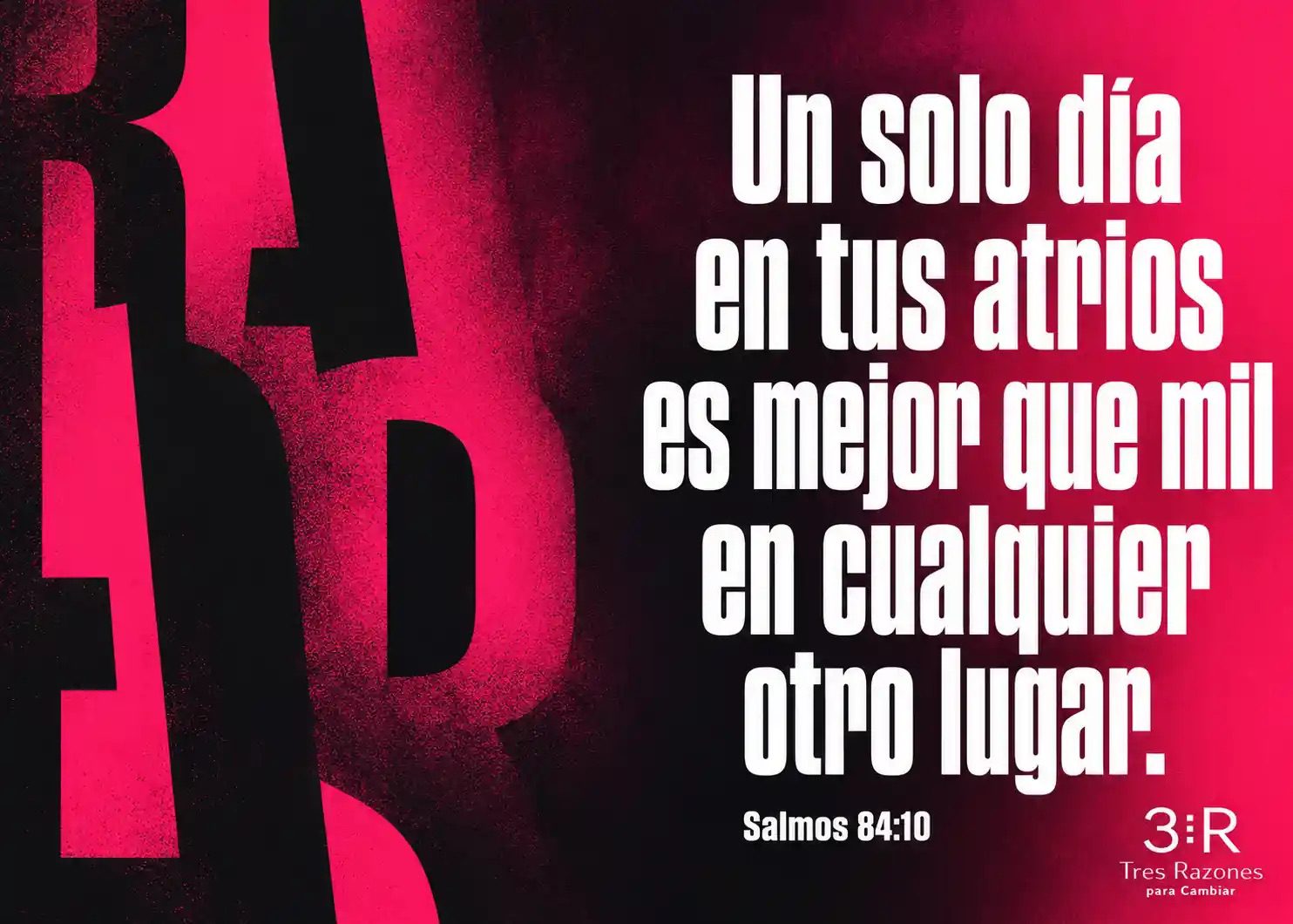 Mejor un día en la casa de Dios