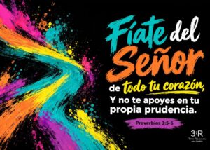 Imagen destacada del devocional «Confiar cuando no entiendo el camino», con referencia a Proverbios 3:5-6.