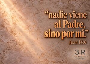 Imagen destacada del devocional «El único camino al Padre», con referencia a Juan 14:6.