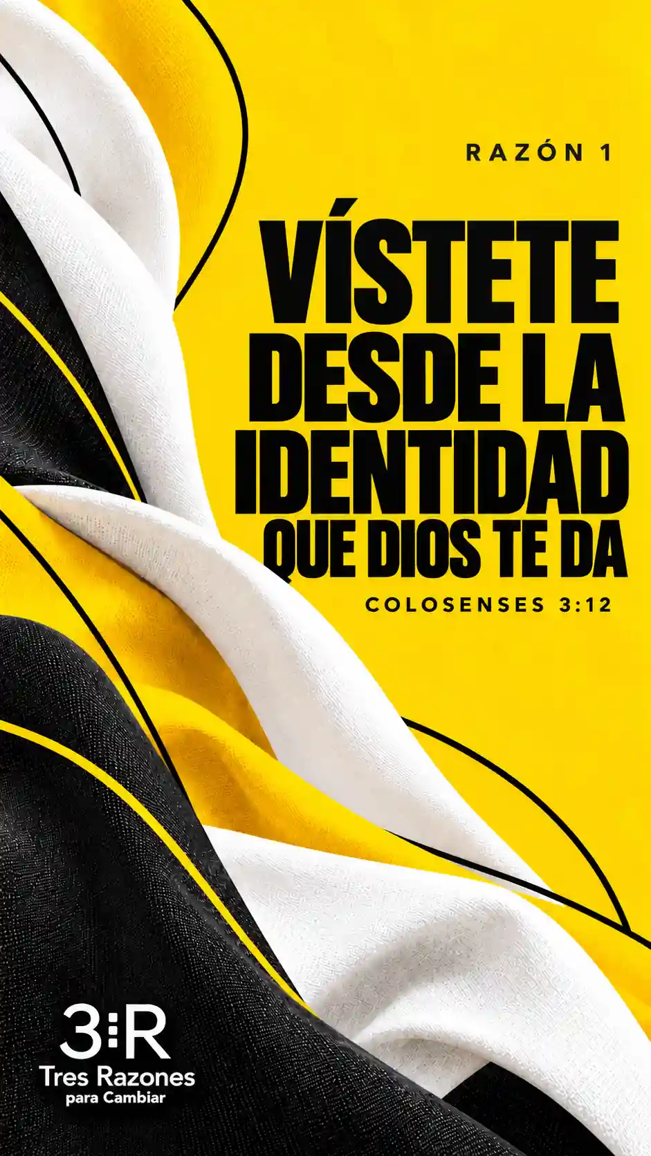 Imagen vertical del devocional Colosenses 3:12 sobre vestirse desde la identidad que Dios da